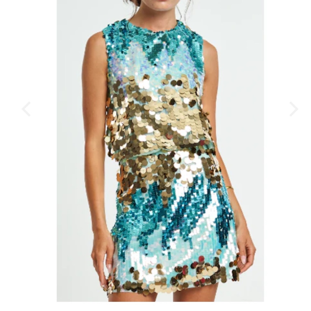Ciebon sequin set (top and skirt)